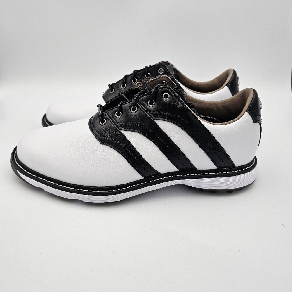 Adidas MC87 Z-Traxion Spikeless Golf 'White Black' Men's Size 9